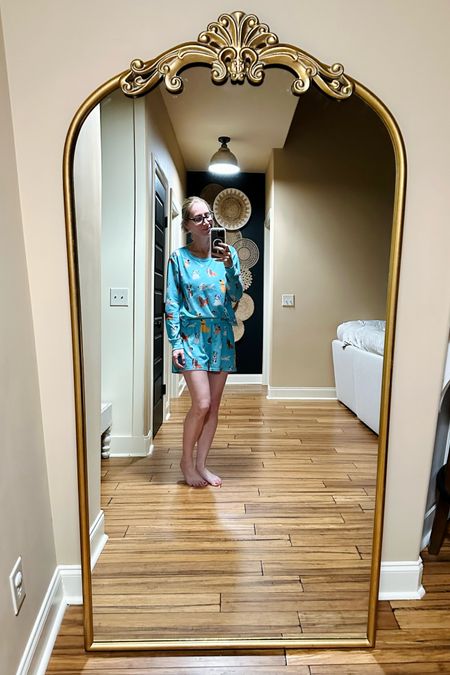Finally got my hands on the Sams Club anthro primrose mirror dupe! The Azalea Park Gold Metal Filigree Leaner Framed Wall Mirror is almost exactly the same dimensions as the 6’ Primrose (72x36x1.75) and a fraction of the price ($149.98 vs $1,198.00) - plus, pickup means no shipping costs, which would start around $149 with Anthro’s furniture shipping. So, yeah, I basically got this beautiful mirror for the price of the shipping costs! The best part - it is extremely high quality, very heavy (59 lbs) and comes with wall attachment for safety for us moms of littles. My recommendation is for you to check statewide at your Sam’s Club - even though there wasn’t any in stock at our local clubs, we were able to pick up ours about an hour from my parents home where we were visiting this past weekend. I am linking it along with some other dupes and, of course, the original! Kirkland’s has their very similar and gorgeous mirror on sale right now for 15% off, so another great option for those who don’t have access to Sam’s. Let me know what you think! ❤️❤️❤️

#LTKFind #LTKhome #LTKsalealert