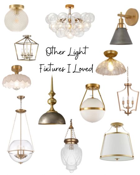 Several other affordable lighting options that caught my eye!

#lighting #lightfixtures #homereno #homeinspo

#LTKhome