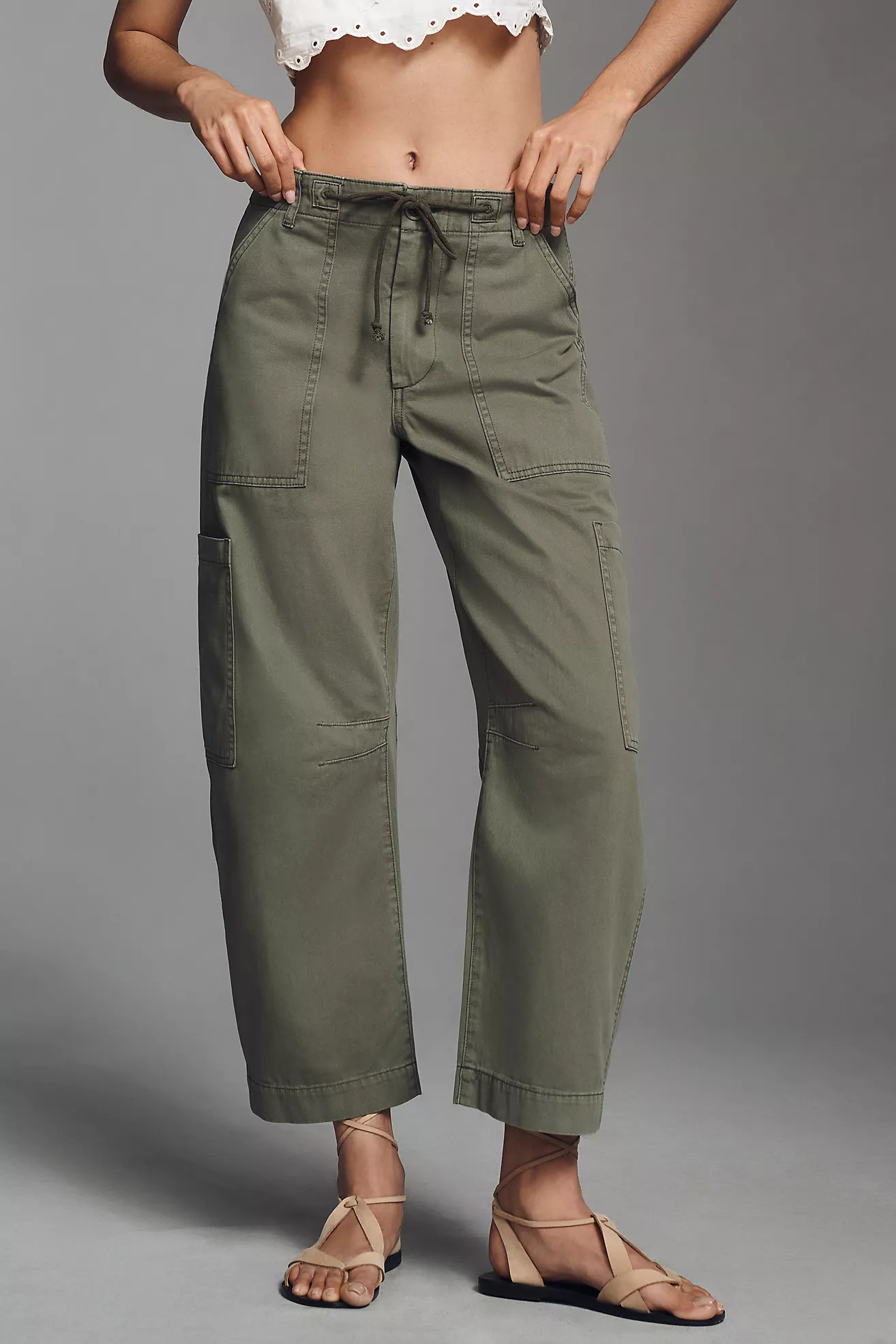 Pistola Sabrina Curve Utility Chino Pants | Anthropologie (US)