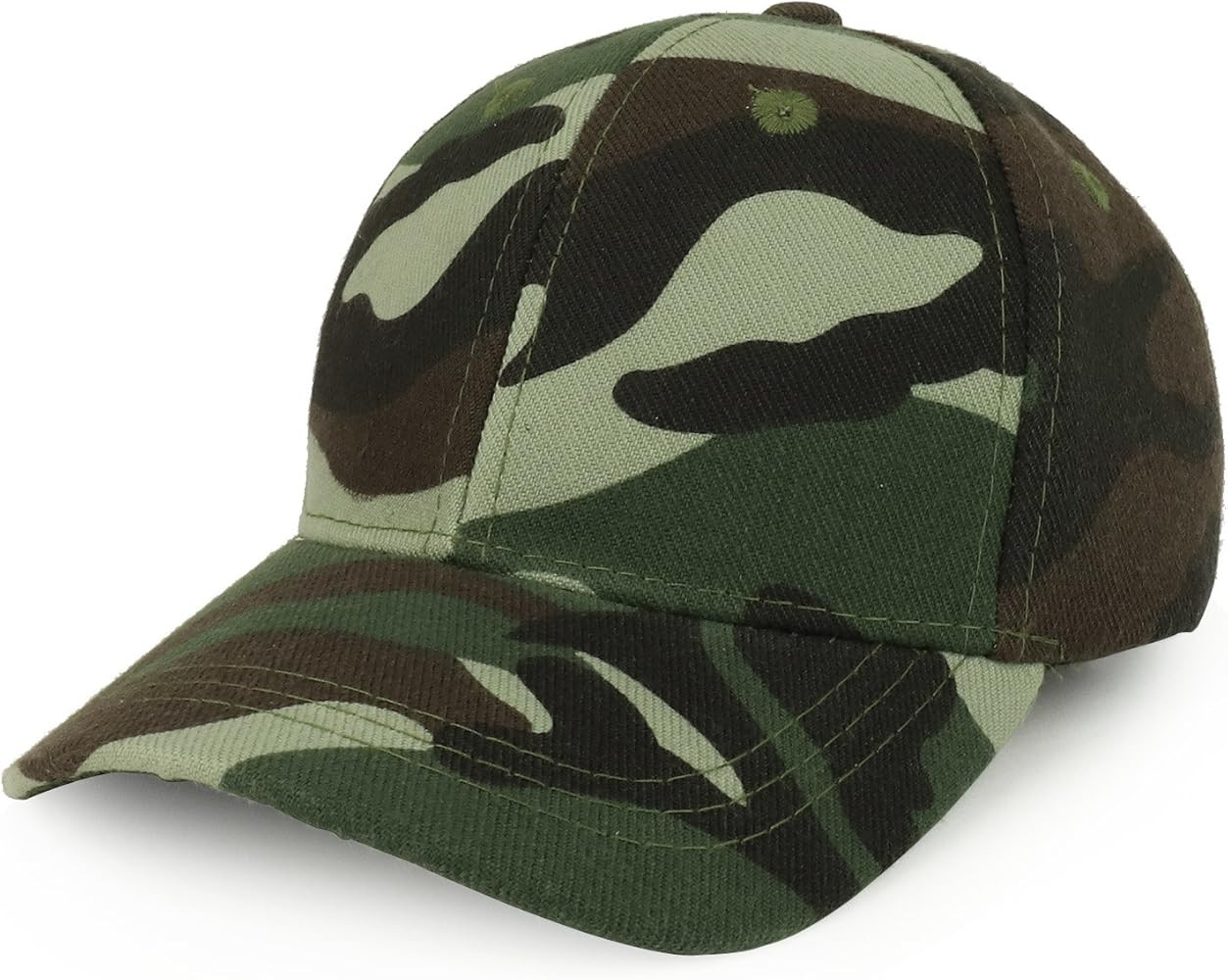 Trendy Apparel Shop Plain Infants Size Structured Adjustable Baseball Cap | Amazon (US)