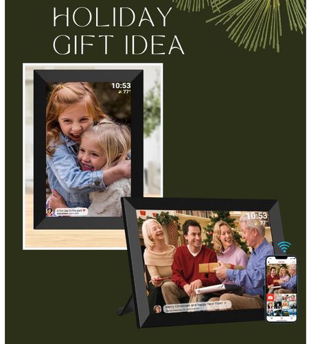 A Wi-Fi connected photo frame is a great gift for a MIL or grandparents! They’re easy to use and and ongoing surprise throughout the year  

#LTKHoliday #LTKGiftGuide #LTKfamily