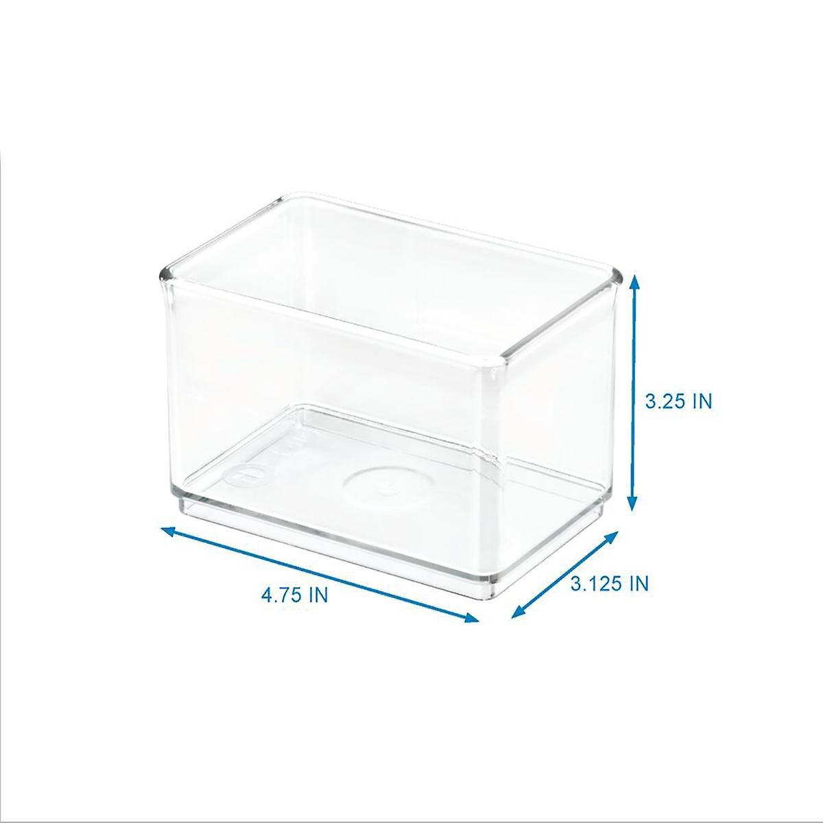 THE HOME EDIT Small Bin Organizer Clear | The Container Store