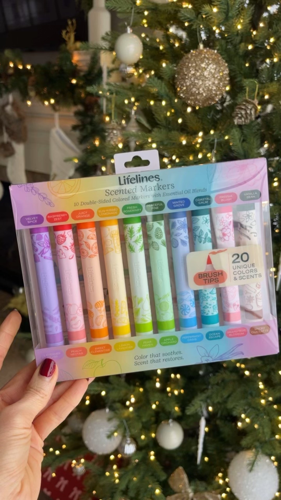 Grab today for a fun unique stocking stuffer! Essential oil scented markers! Use code 20MARKERSLL to save 20% off TODAY ONLY 12/17. Works on 12 or 20 colors 

#LTKGiftGuide #LTKHoliday #LTKSaleAlert