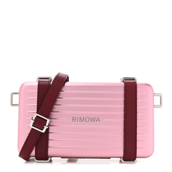 CHRISTIAN DIOR X RIMOWA Aluminum Personal Clutch On Strap Rose | FASHIONPHILE (US)