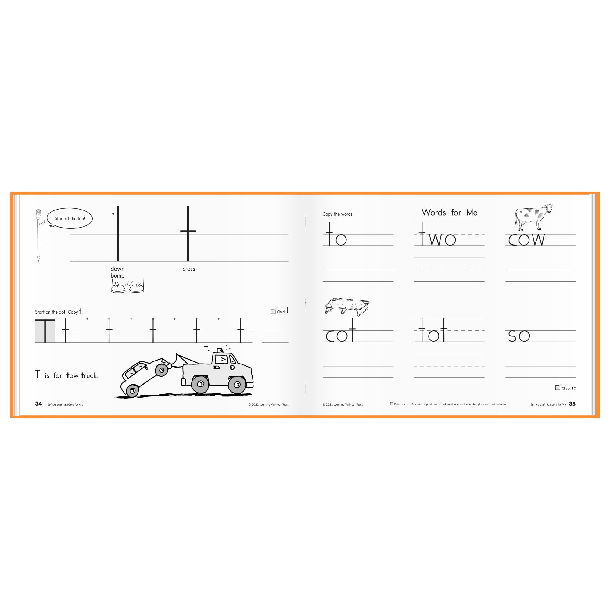 Learning Without Tears Letters and Numbers for Me Student Workbook, Age 5+, Preschool, Handwritin... | Amazon (US)
