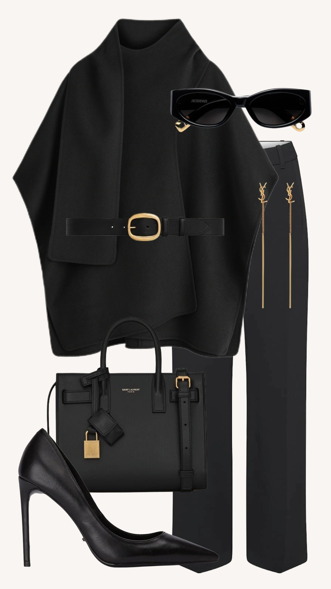 The black cape 🖤

#LTKSeasonal #LTKStyleTip #LTKWorkwear