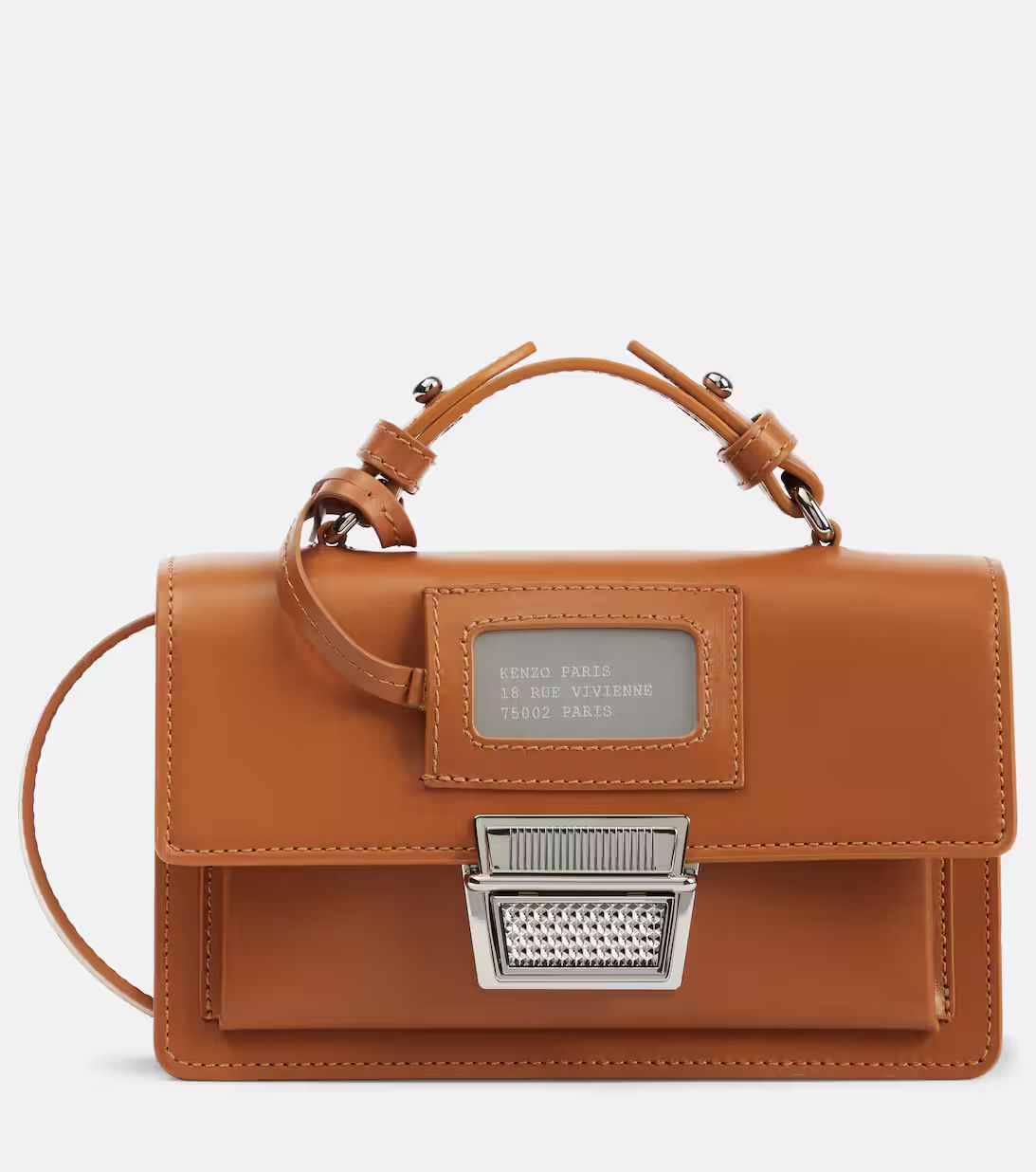 Rue Vivienne Mini leather shoulder bag | Mytheresa (INTL)