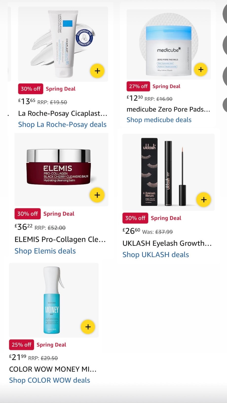 Amazon Beauty Picks! 

Amazon, Beauty, La Roche-Posay, Elemis, Haircare, Eyelash Serum 

#LTKsale #LTKuk #LTKbeauty