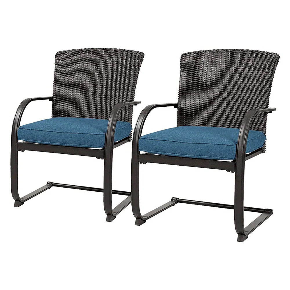 Gamallo Outdoor Dining Armchair with Cushion | Wayfair North America