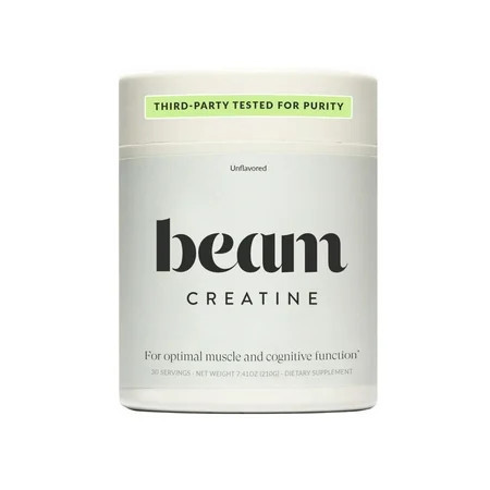 Beam Creatine Powder – Micronized, Third Party Tested Monohydrate for Strength & Recovery | Walmart (US)