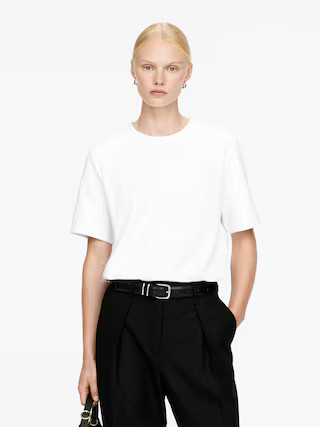 PEARL Heavyweight T-Shirt | Arket UK