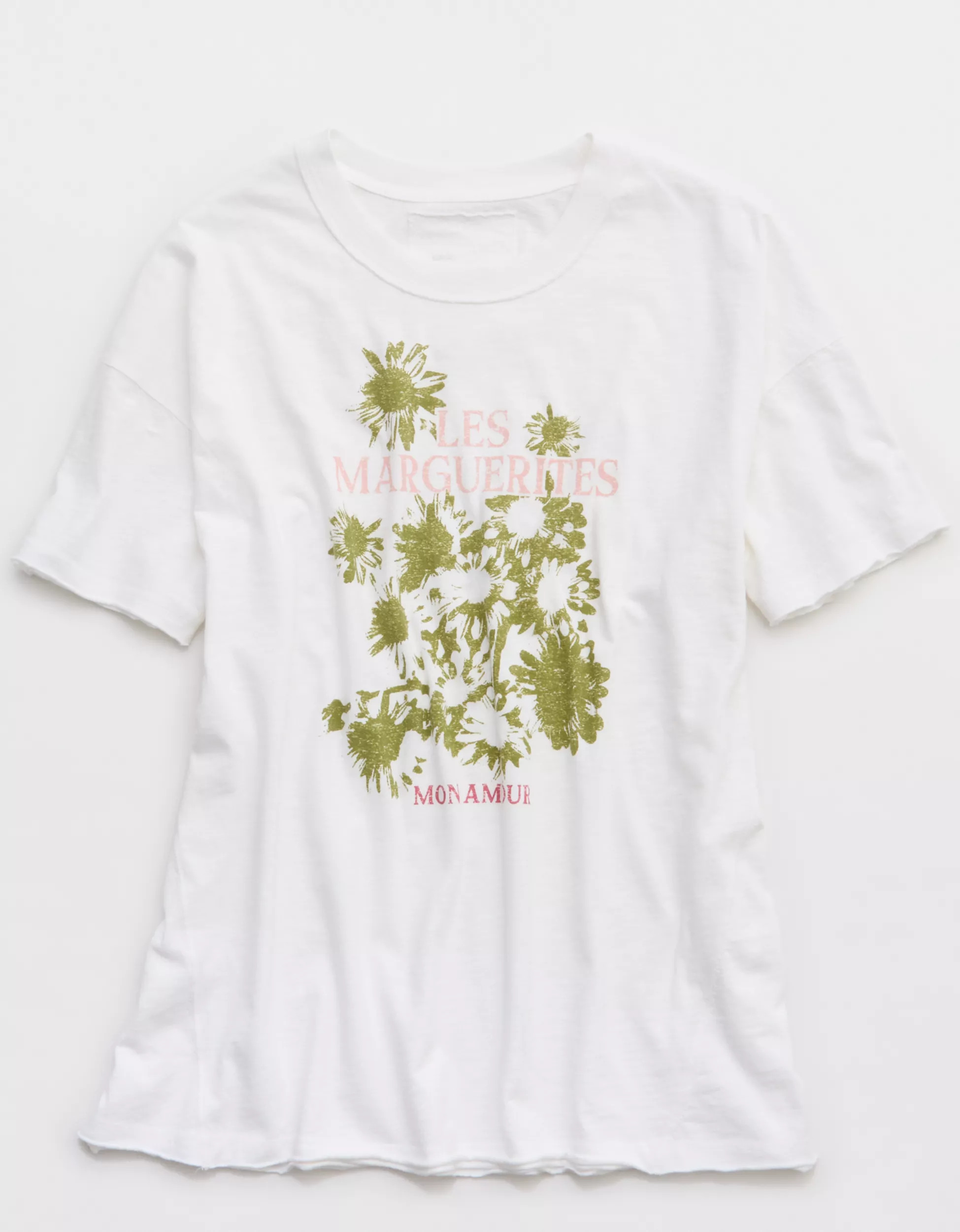 Aerie Oversized Crew Boyfriend T-Shirt | Aerie