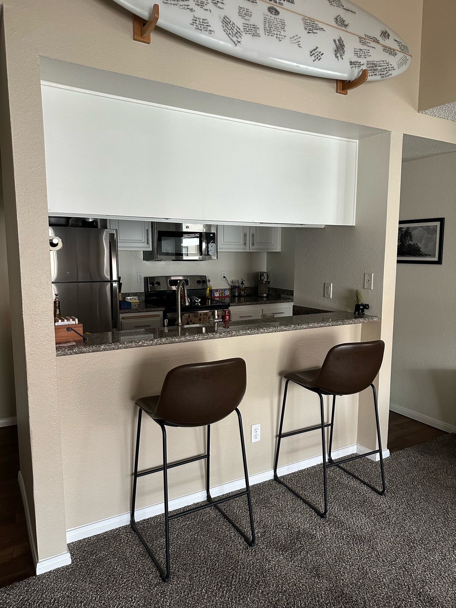 Our Amazon Bar Stools 🤎

#LTKFindsUnder100 #LTKHome