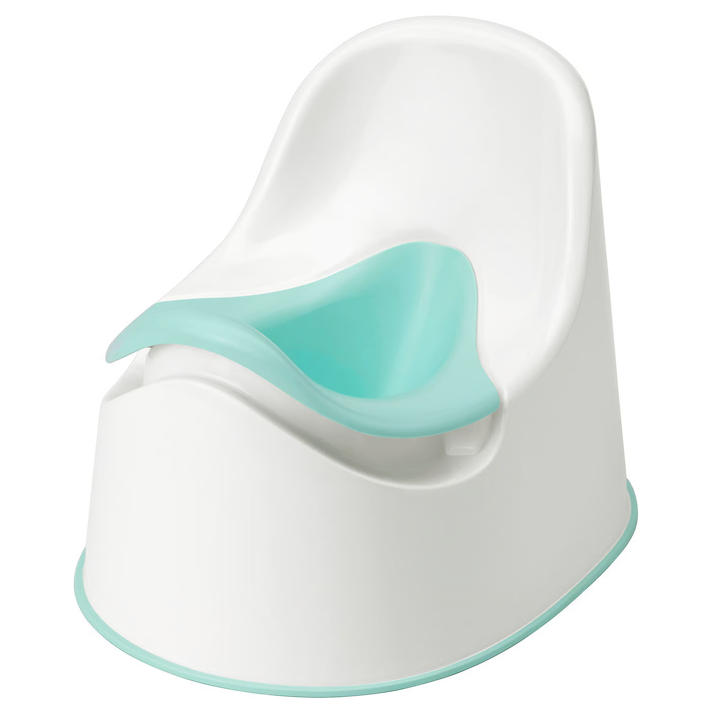 IKEA LOCKIG children's potty, white/turquoise, Length: 14 ¼ | IKEA US