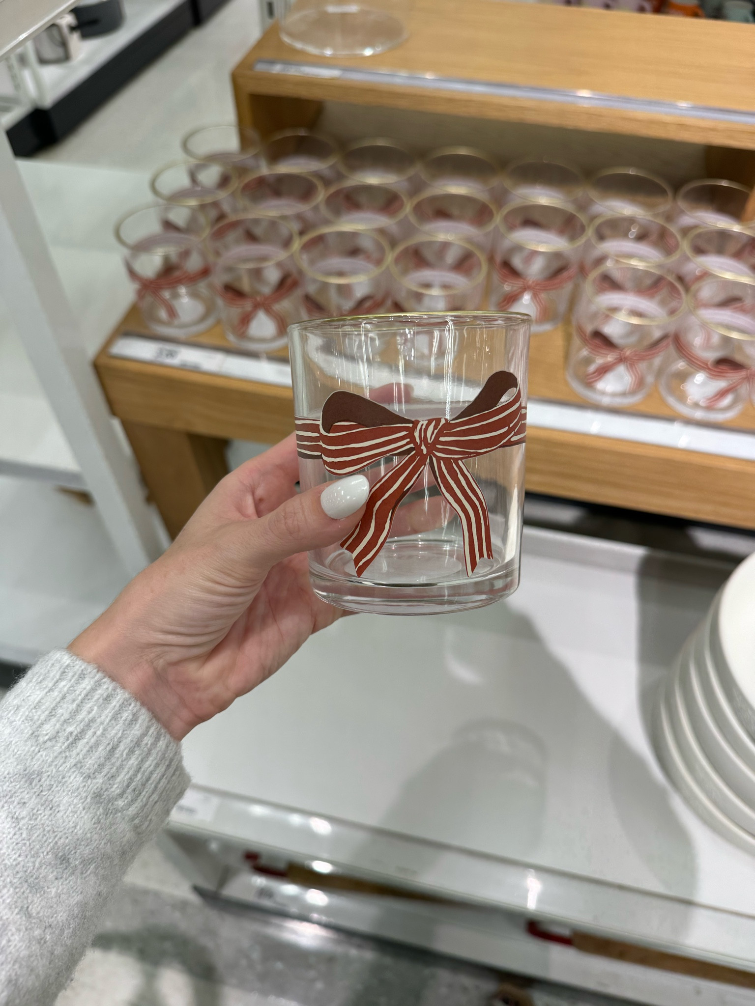 Bow  glasses / target holiday finds 

#LTKHome #LTKHoliday #LTKSeasonal