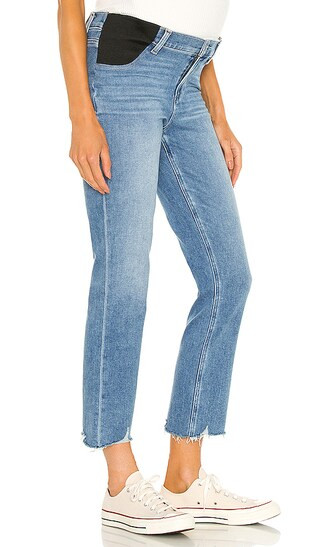 Cindy Maternity Jean With Elastic Waistband Jeans in Mel | Revolve Clothing (Global)