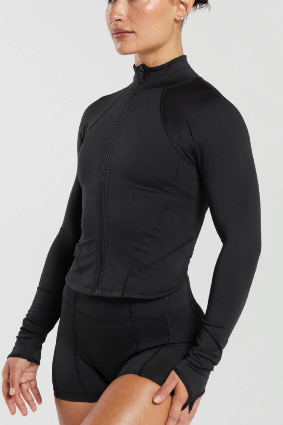 Fav zip up gym jacket 🖤

#LTKfitness #LTKSeasonal #LTKstyletip