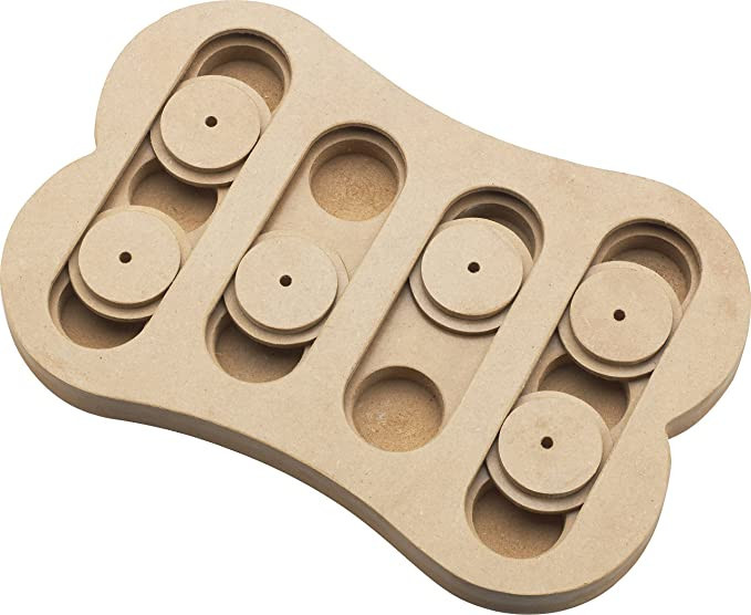 Ethical Pet Seek-A-Treat Shuffle Bone Dog Puzzle | Amazon (CA)