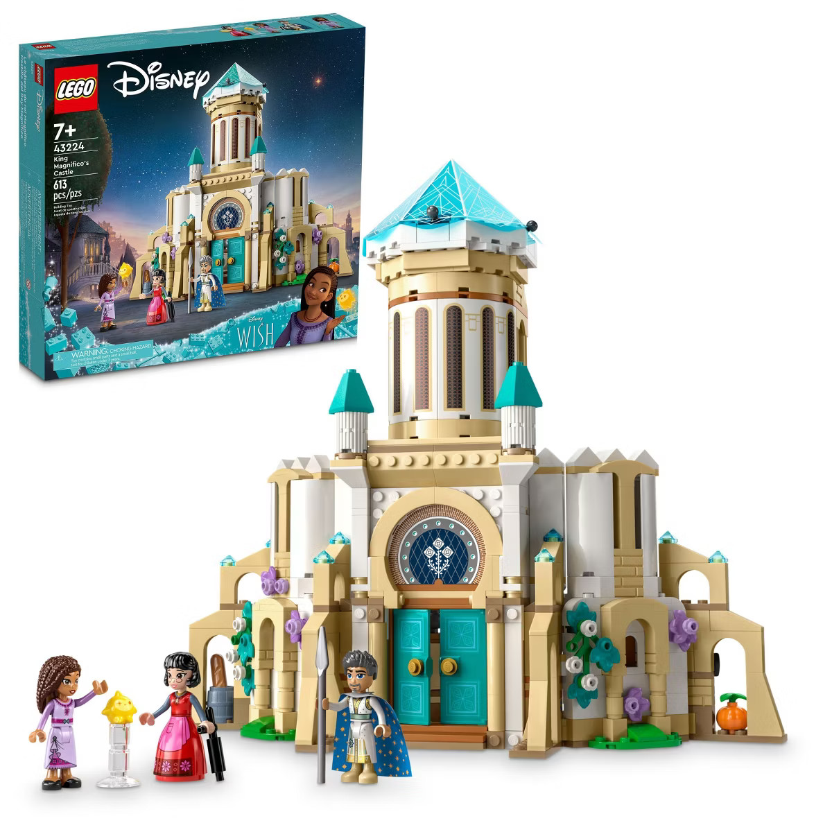 LEGO Disney Wish: King Magnifico's Castle Building Toy Set 43224 | Target