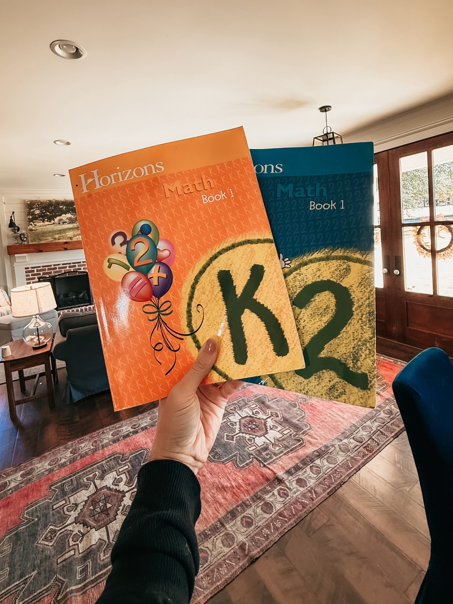 Our math curriculum that we’ve used for years!