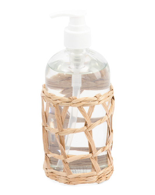 15.7oz Tan Wicker Hand Soap | TJ Maxx