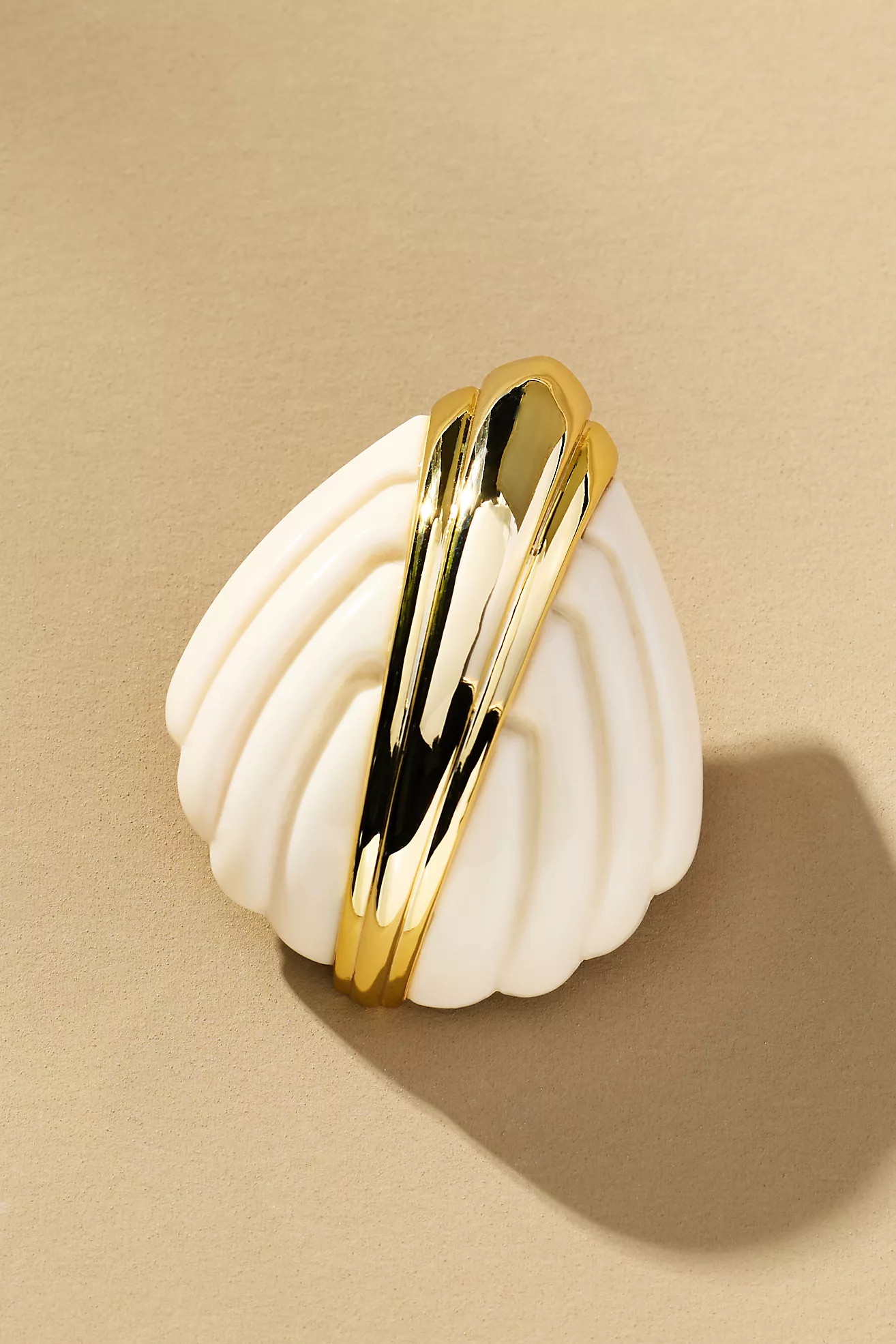 Ronny Kobo Aster Shell Post Earrings | Anthropologie (US)