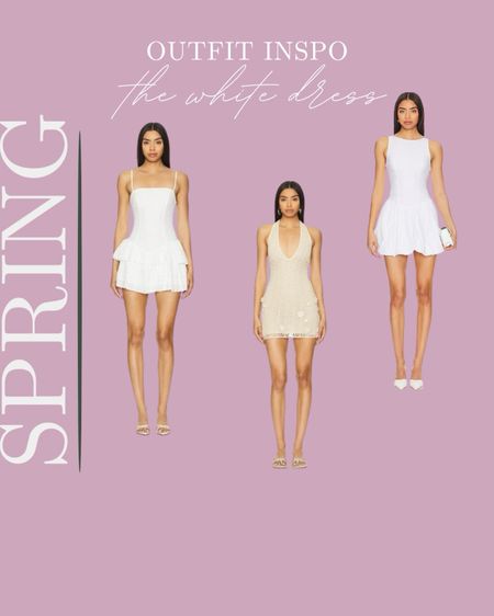 Spring into summer fashion: the white dress 

#LTKsalealert #LTKtravel #LTKSeasonal