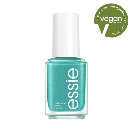 essie Nail Polish Main Attraction Teal Shimmer 0.46 fl oz Bottle | Walmart (US)