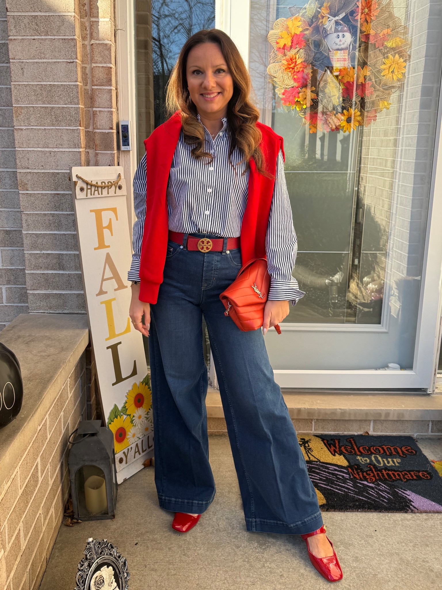 When your office is business casual, you get to wear your fav jeans, styled so many different ways! 

Not going to lie, I was a bit skeptical about trying our jeans from @SPANX, after all, to me, they’ve always been known as the “shapewear,” go to… ladies, I MUST admit, I am HOOKED! 

These jeans suck you in, lift the booty, yet feel incredibly comfortable on! Bonus, they come in petite, regular AND long! 😍

Obsessed how this look paired together! Business, meets casual! 🫶

#SpanxPartner 

#LTKmomlife #LTKWorkwear #LTKFindsUnder100