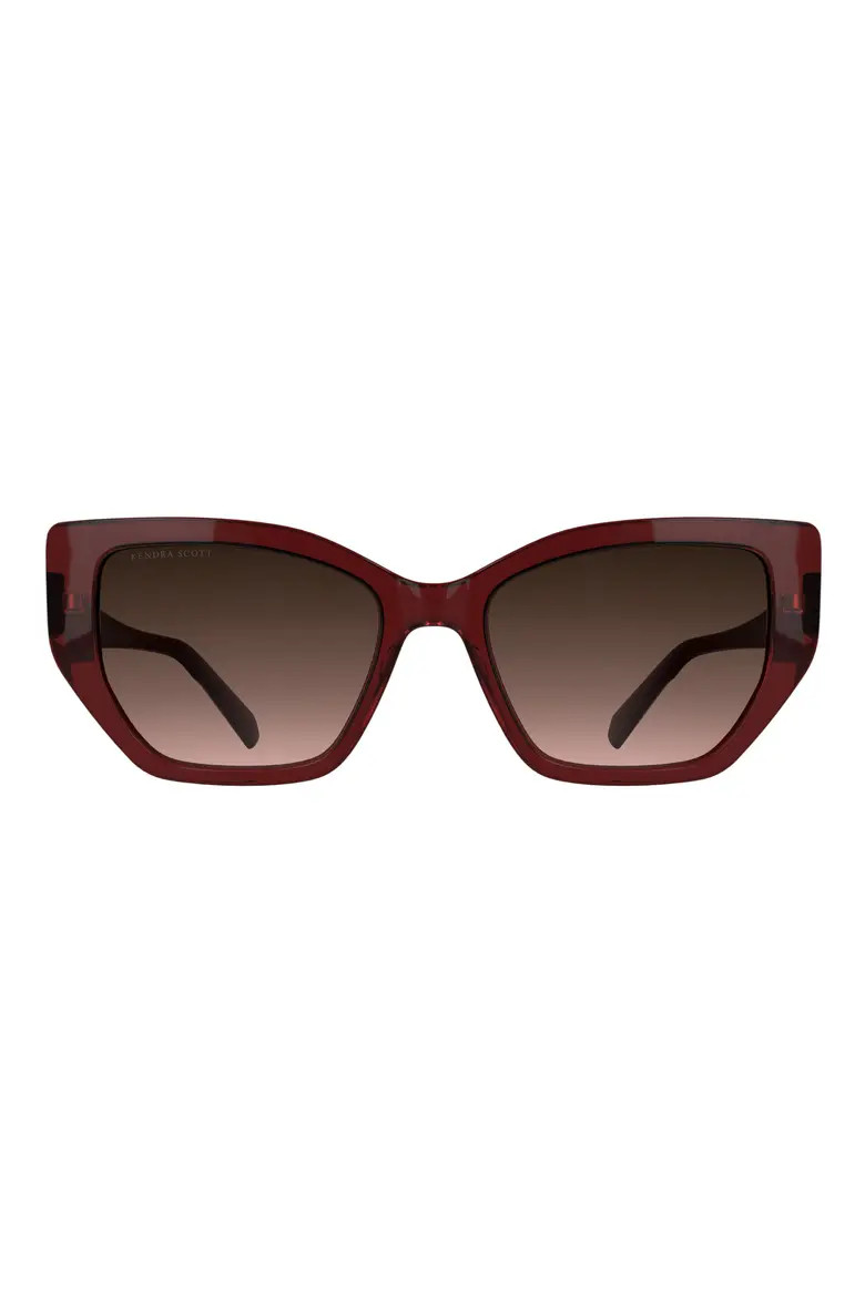 Kendra Scott Dira 56mm Butterfly Sunglasses (Women) | Nordstrom | Nordstrom