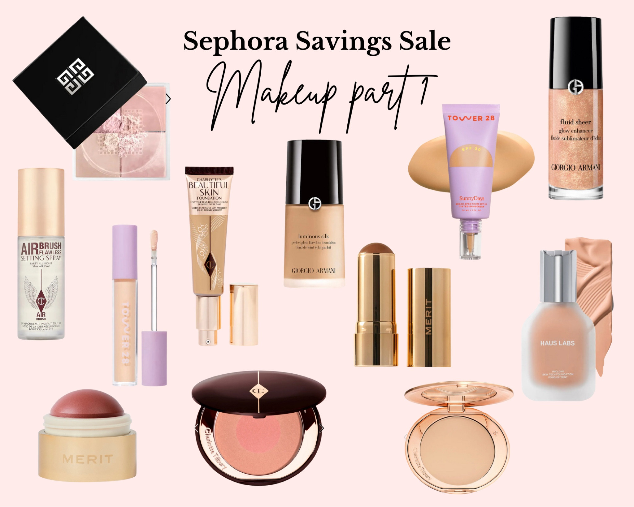 Favorite Sephora makeup - face products

#LTKsalealert #LTKxSephora #LTKGiftGuide