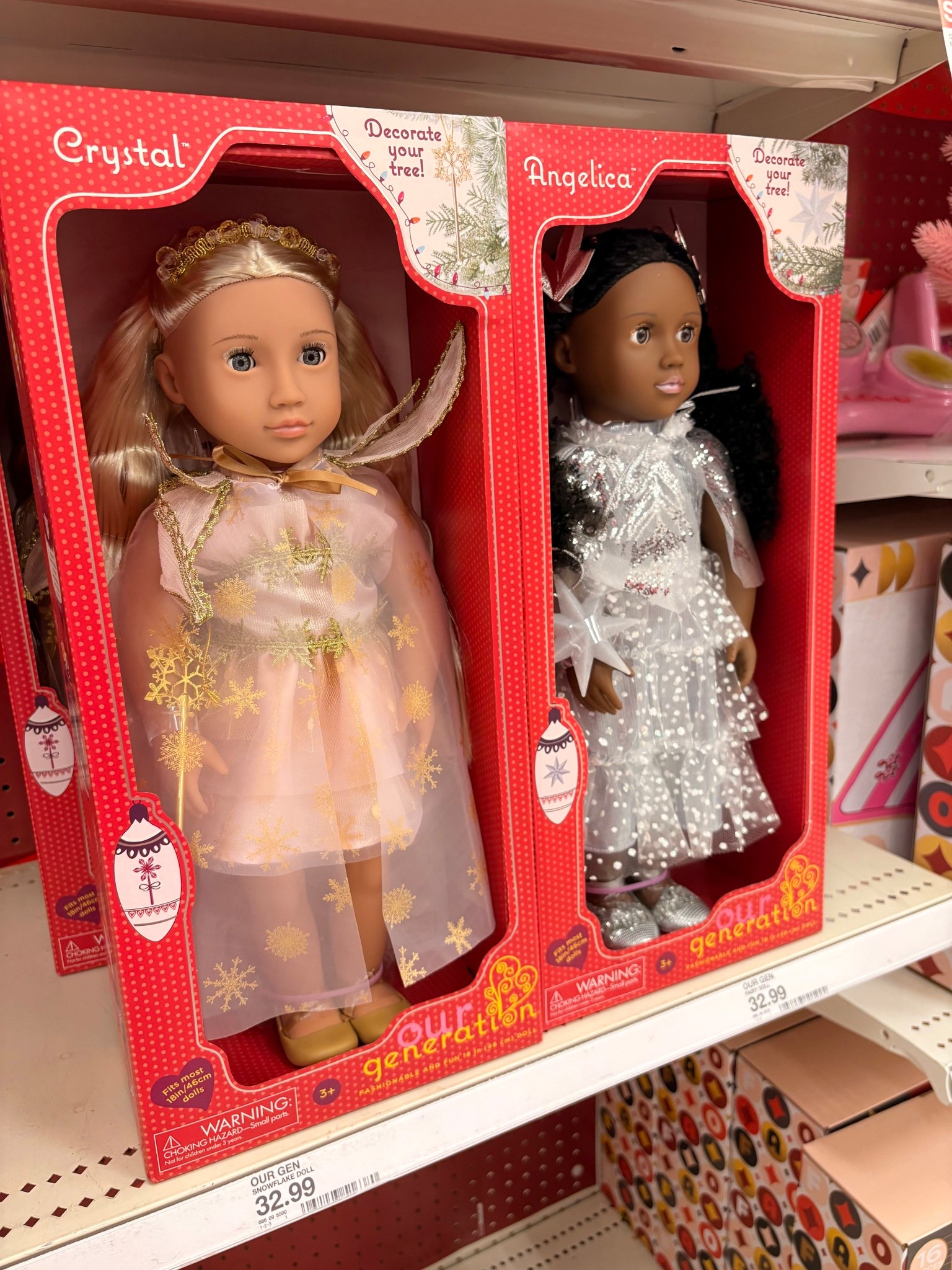 Our Generation Limited-Edition 18” Holiday Collectible Dolls at Target ✨ 


#holiday #limitededition #dolls #collectible #ourgeneration #kids #giftideas #targetfinds #shoppingg

#LTKKids #LTKGiftGuide #LTKHoliday
