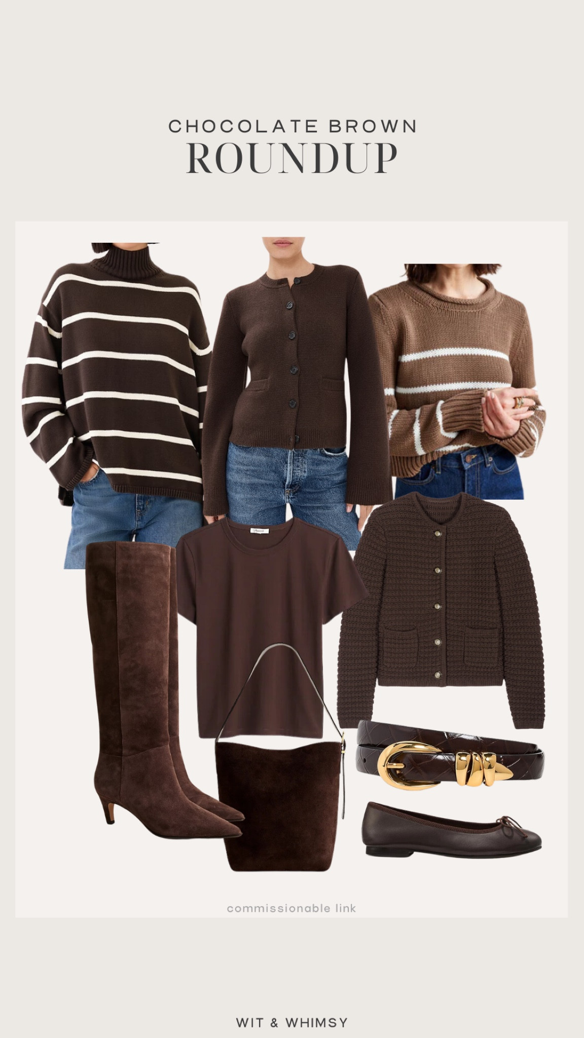 Chocolate brown fashion finds! 

#LTKstyletip #LTKSeasonal