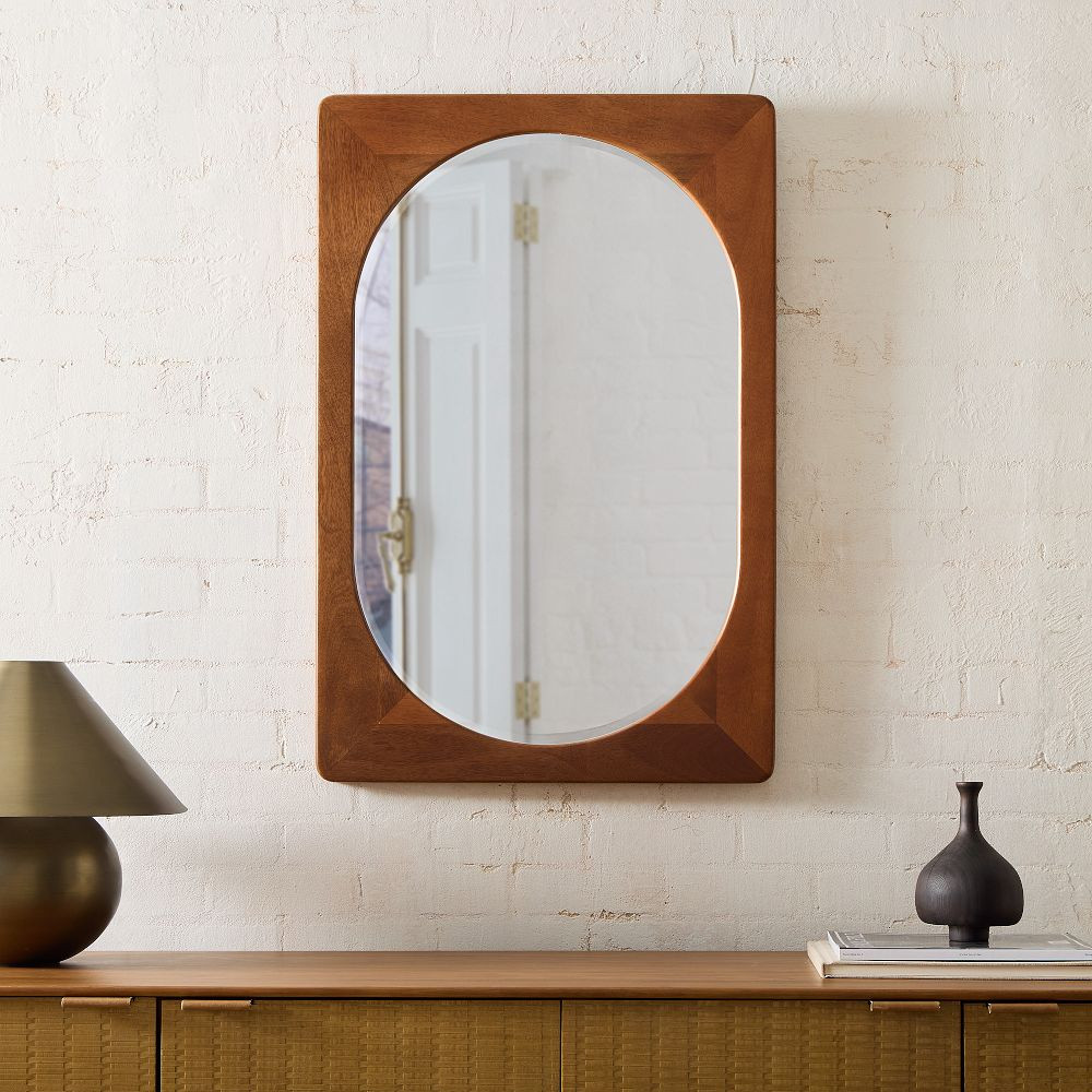 Tate Wood Wall Mirror | West Elm (US)