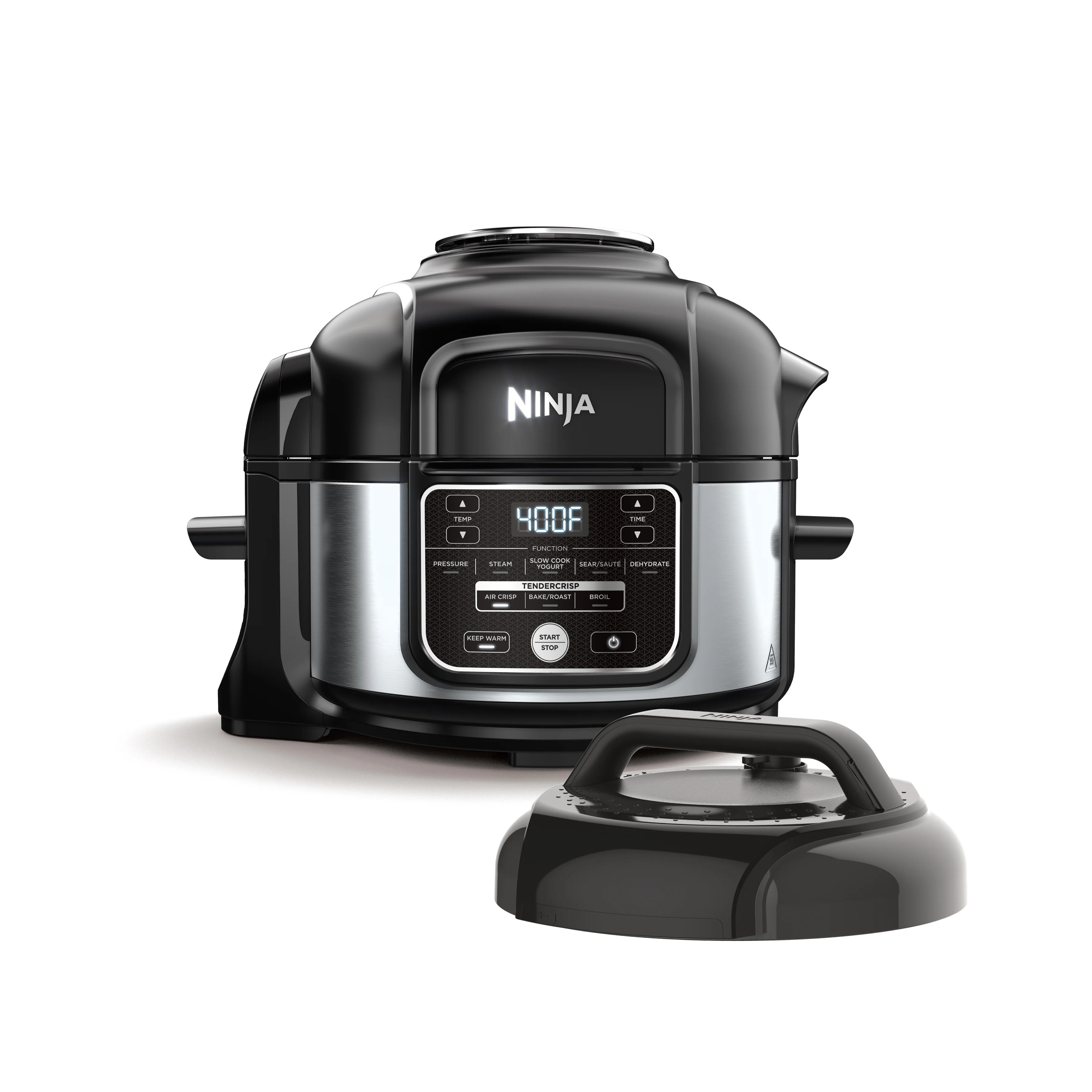 Ninja Foodi 10-in-1 Pressure Cooker, 5-Qt, Steamer, Bake, Broil, Dehydrate, Air Fryer, Stainless ... | Walmart (US)