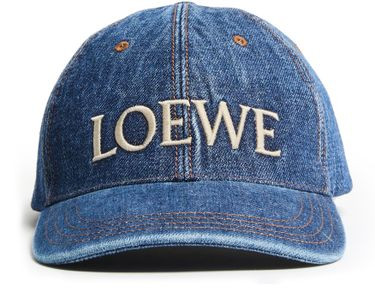 Denim cap - LOEWE | 24S US