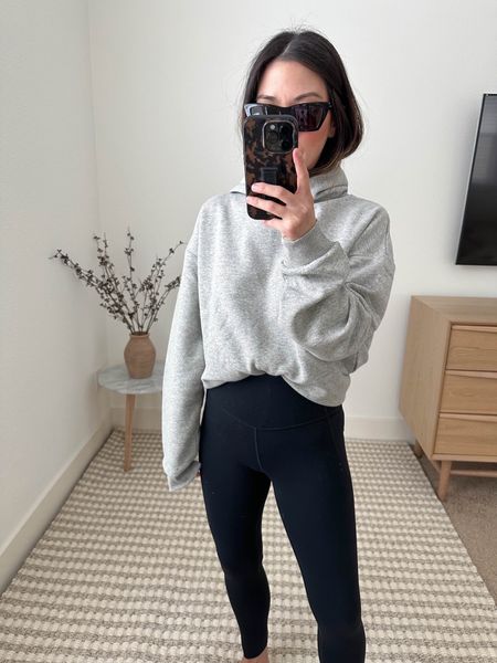 Found a really great hoodie with no front pocket so easy to tuck in. Sized up to a small. Thin-ish so great for spring. 

Sweatshirt - River Island small
Leggings - Zella xs
Sunglasses - YSL Mica 

Petite Style, Neutral outfit, capsule wardrobe, minimal style, street style outfits, Affordable fashion, Spring fashion, Spring outfit

#LTKfit #LTKunder50 #LTKFind