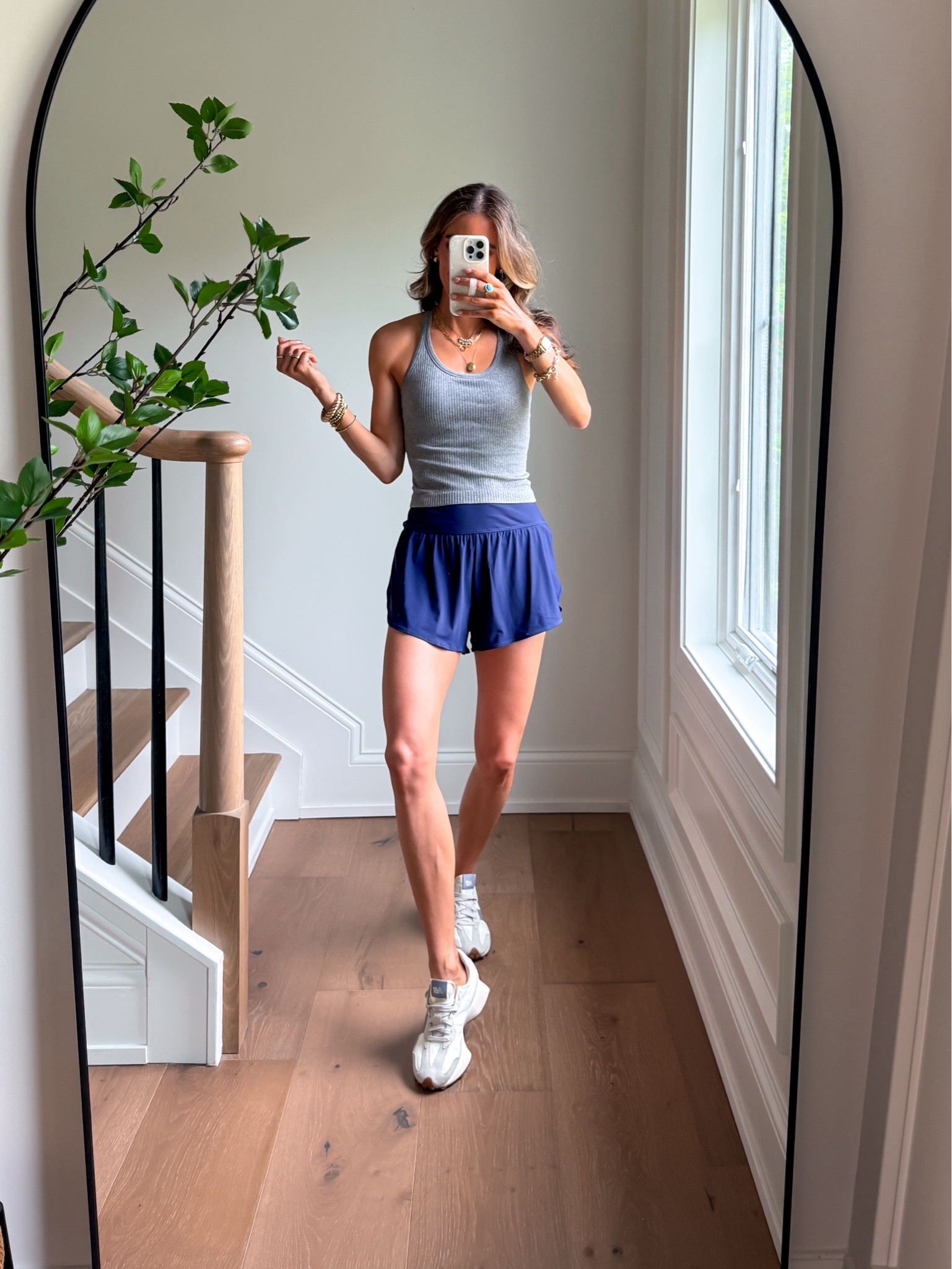 Wearing a xsmall built in bra tank top and small shorts. Fit true to size.

#LTKootd #LTKmorningroutine #LTKfitnessgoals