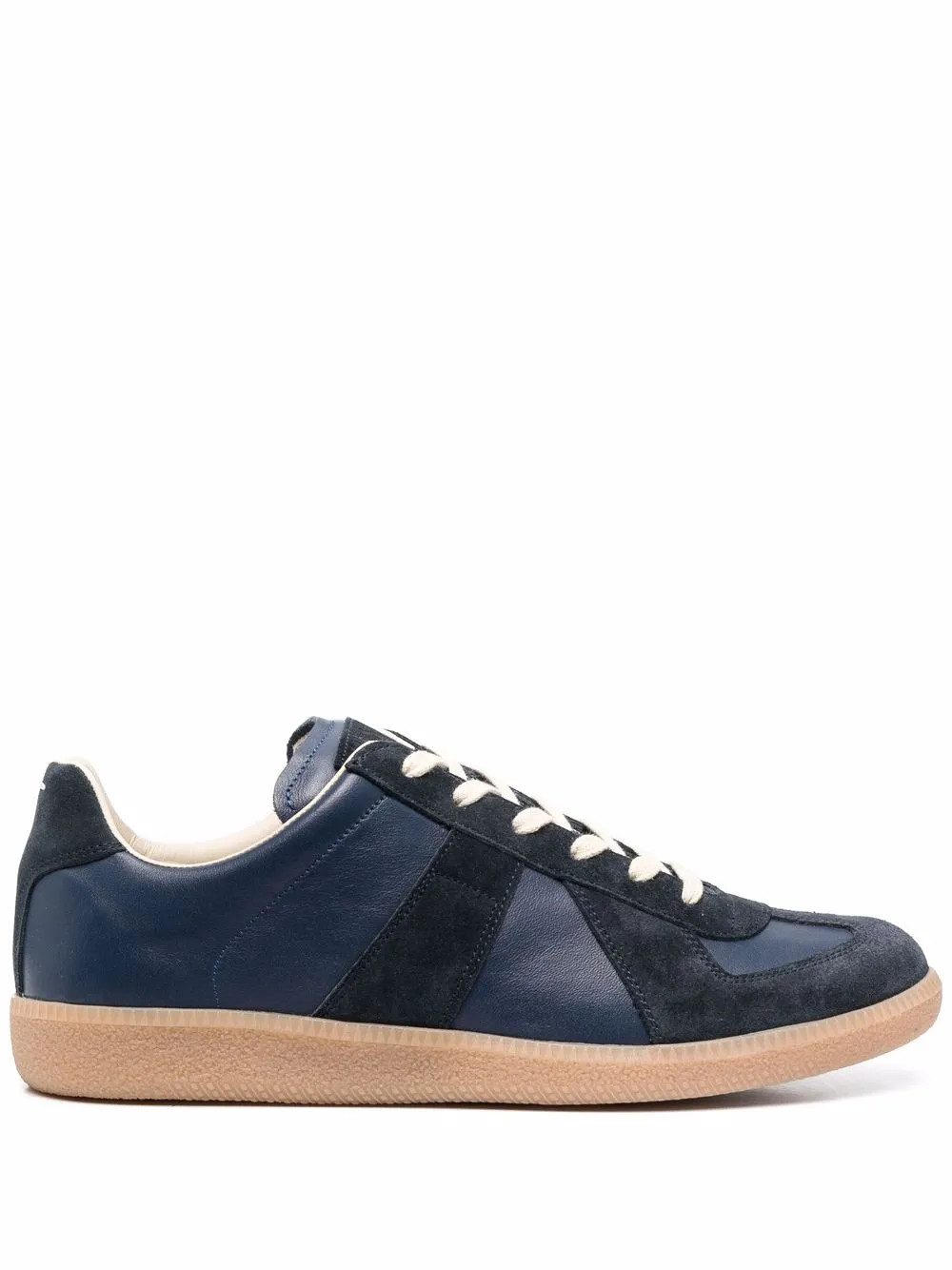 Maison Margiela Replica low-top Leather Sneakers - Farfetch | Farfetch Global