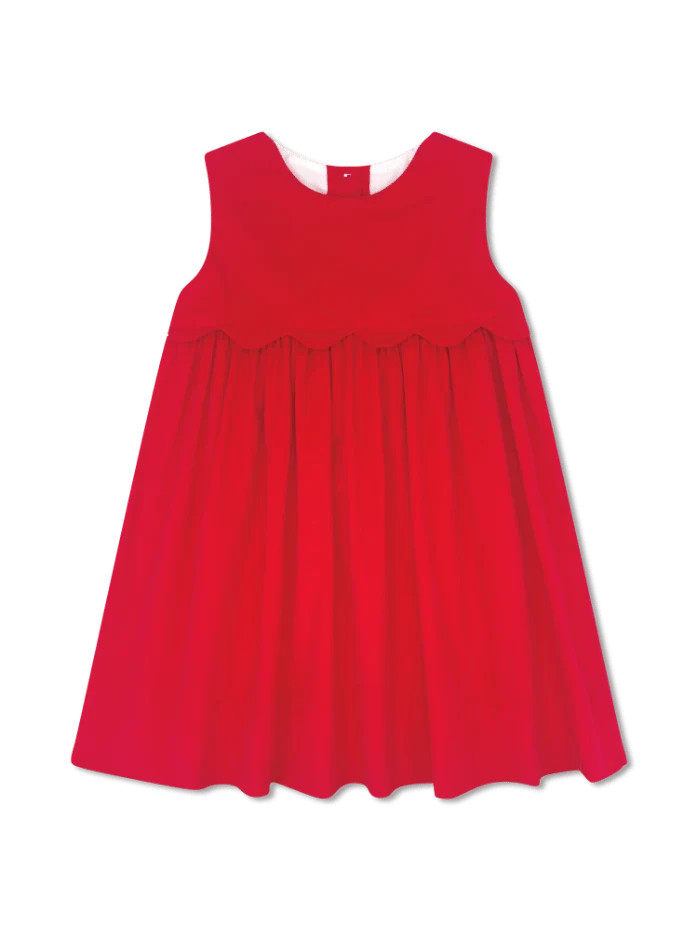 Lucille Jumper - High Point Red Corduroy | Lullaby Set