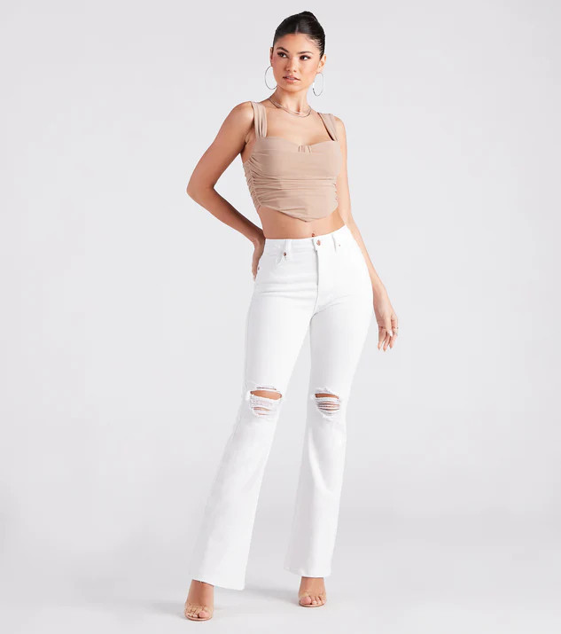 Bri High-Rise Flare Jeans by Windsor Denim | Windsor Stores