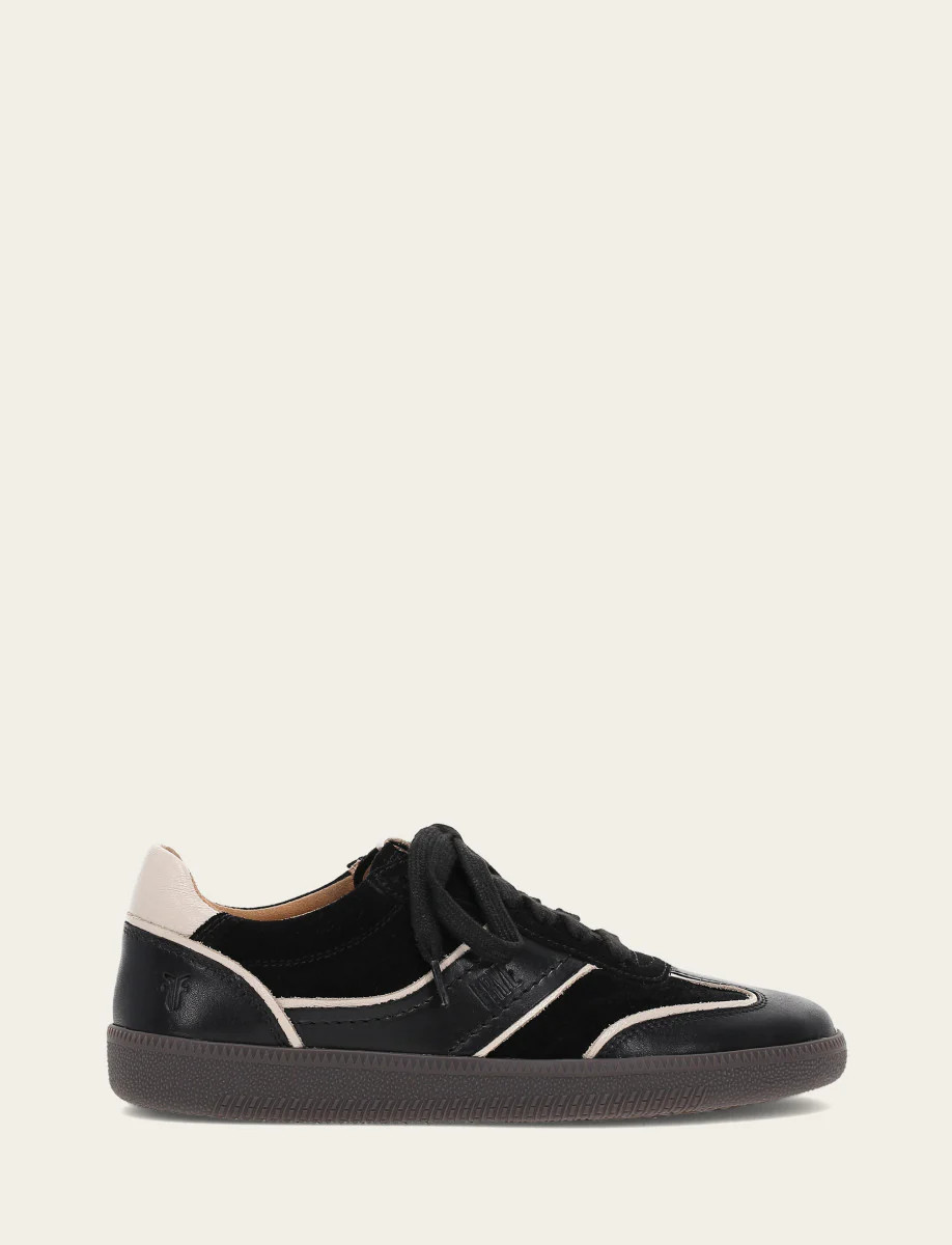 Women's Black Milly Low Lace Sneakers | The Frye Company | FRYE