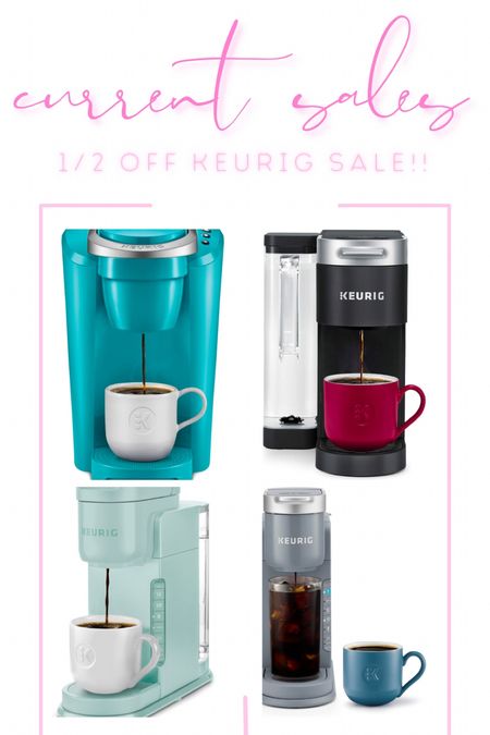 Keurig sale with half off on most picks! Tons of colors, options and sizes available. Most are under $100 and some under $50!! Shop the whole lineup on Black Friday finds here  

#LTKCyberWeek #LTKfindsunder100 #LTKfindsunder50