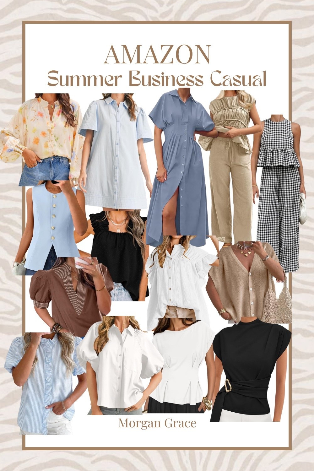 Amazon Summer Business Casual Outfits

Amazon work outfits, Amazon office outfits, Amazon business casual, Amazon office fashion, Amazon work fashion, women’s Amazon tops, Amazon blouses, Amazon work dresses, Amazon office dresses, summer Amazon work dresses, summer Amazon office dress, Amazon business casual dress, Amazon white top, Amazon blue top, Amazon work set, Amazon office set, Amazon pant set, Amazon collared top, Amazon button up top, Amazon button down top, amazon office style, amazon career wear, amazon teacher outfits, amazon corporate outfits, amazon work dresses, amazon office dresses, summer amazon work dresses, summer amazon office dress, amazon business casual dress, amazon midi dress for work, amazon modest work dress, amazon workwear essentials, amazon office essentials, amazon work set, amazon office set, amazon pant set, matching work set women, business casual matching set, office outfit ideas, business casual outfit ideas, summer work outfit, summer office outfit, work to dinner outfit, office to date night outfit, professional women’s fashion, affordable workwear women, affordable office clothes, chic office outfit, classy work outfit, elevated business casual, women’s career wardrobe, capsule wardrobe workwear, neutral office outfit, corporate casual style, stylish office fashion, amazon fashion finds, amazon clothing finds, tiktok amazon fashion, viral amazon outfits, affordable women’s fashion, date night outfit women, casual date night outfit, classy date night outfit, brunch outfit ideas, travel outfit women, everyday chic style, elevated basics women, women’s wardrobe essentials, modern professional style, summer business casual, lightweight office clothes, comfortable workwear women, trendy office outfits, polished everyday style, feminine workwear, amazon summer fashion, amazon vacation to office style, stylish women’s clothing, workwear under $50, affordable office fashion finds, Morgan Grace Howe

#LTKWorkwear #LTKSeasonal #LTKootd