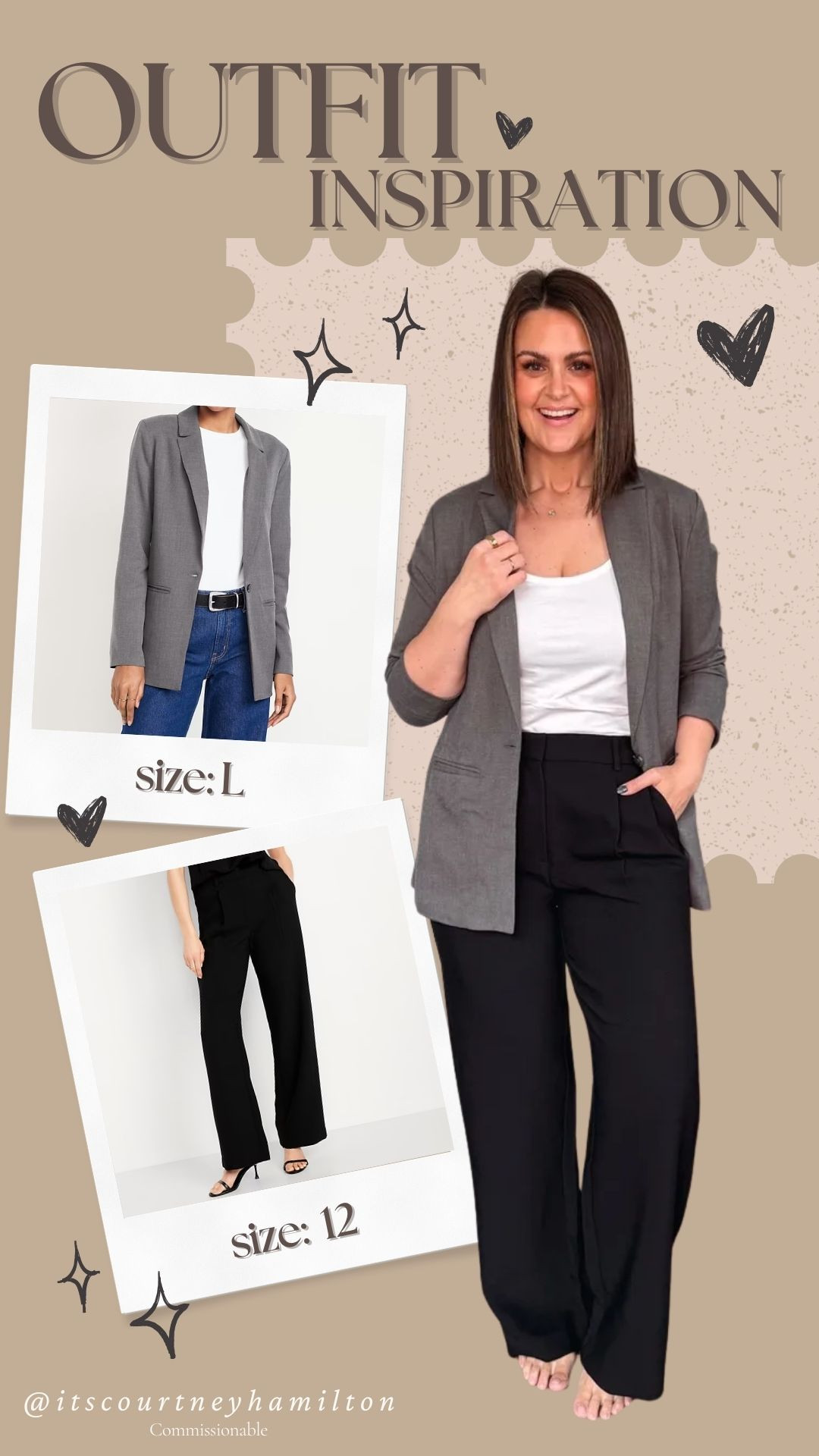 Outfit Inspiration from Old Navy!! Wearing a large in the top and a 12 in the pants!

sale alert, watchnow, new arrivals, workwear, work outfit, midzie fashion, finds under 100, casual outfit, courtney hamilton 

 #LTKootd #LTKSaleAlert #LTKMidsize