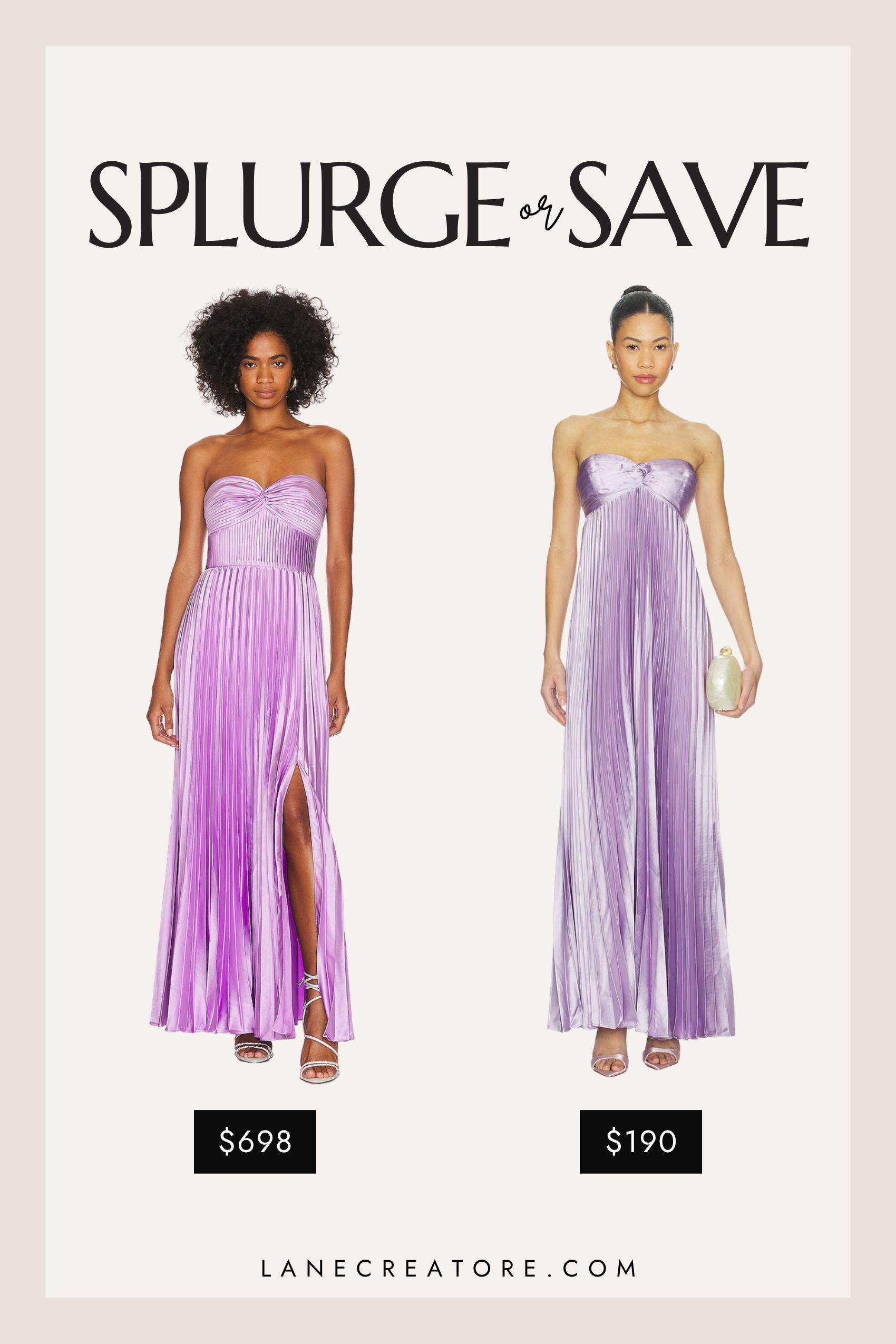AMUR Lavender Pleated Gown Dupe. Splurge or save? 💫

.
.
.

Tags: amur lavender dress dupe. amur lavender gown dupe. amur stef pleated gown dupe. amur dress dupe. amur inspired dress. lavender pleated gown. purple maxi dress. strapless pleated dress. lilac formal dress. ombre maxi dress. wedding guest dress. evening dress.