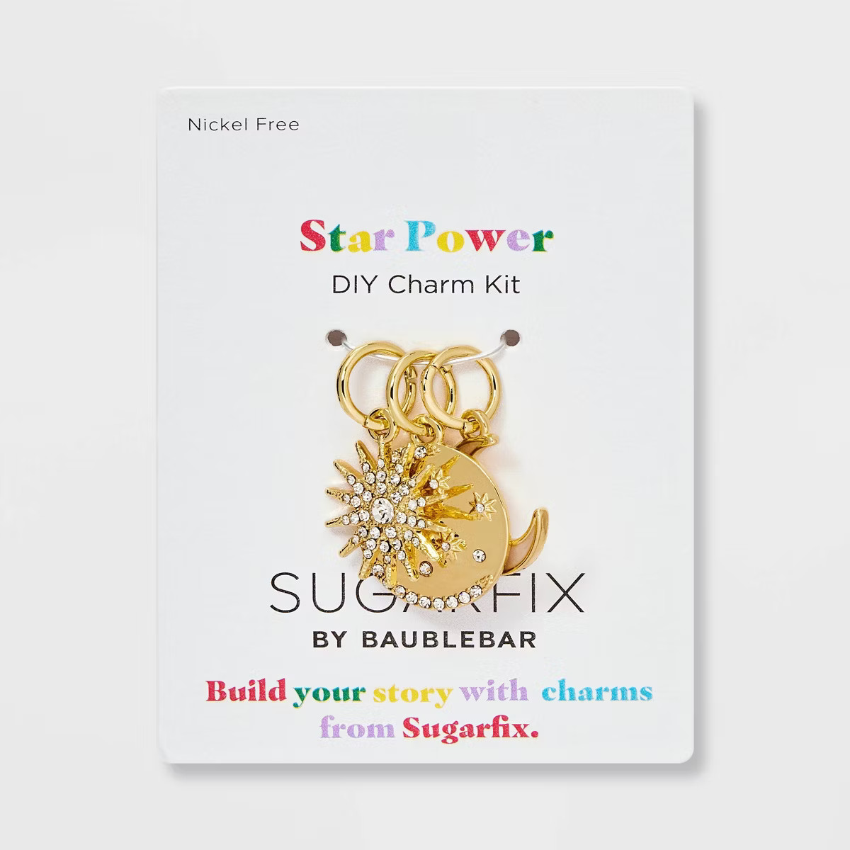 SUGARFIX by BaubleBar Star Power Charm Necklace Set 3pc - Gold | Target