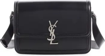 Saint Laurent Logo Leather Satchel | Nordstrom | Nordstrom