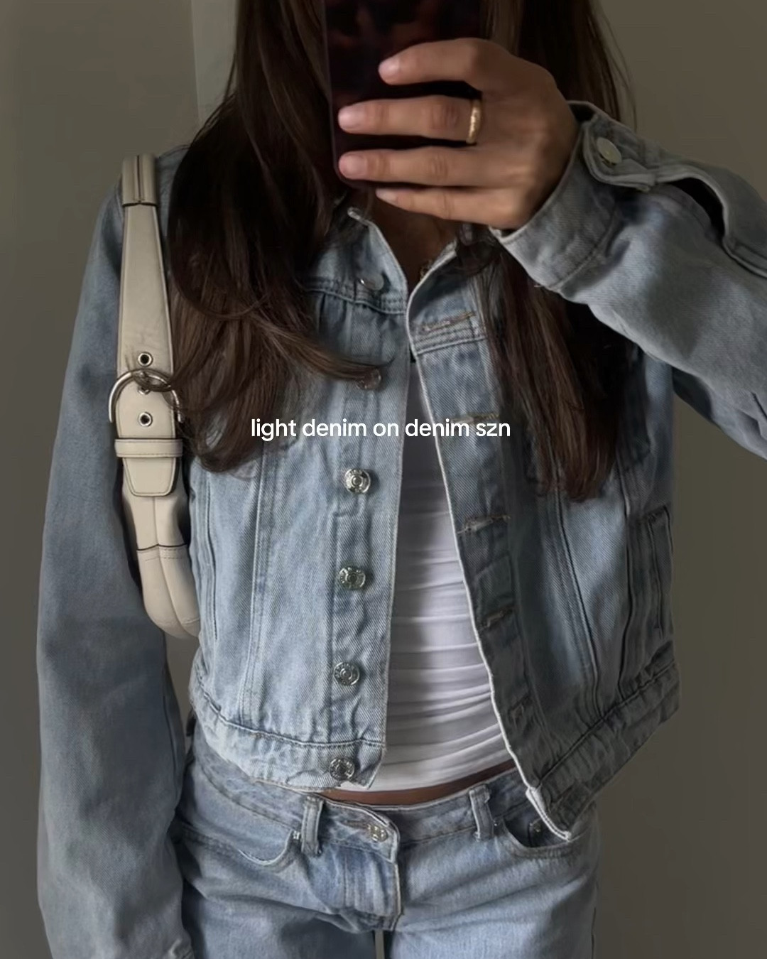 Light denim on denim! 

#LTKSeasonal #LTKPetite #LTKSummerEdit