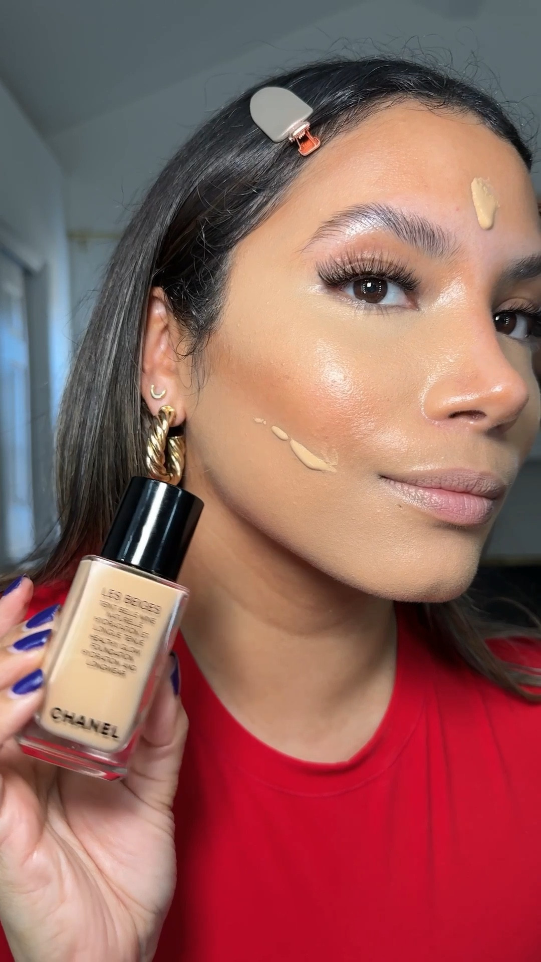 Little holiday glam 🥰✨💖
@ardellbeauty nourish eyelashes 752
@hourglasscosmetics concealer shade Sienna
@diorbeauty contour stick shade Medium
@lorealparis brow lamination
@urbandecaycosmetics setting spray
@chanel.beauty Les Beiges foundation shade BD41
@ys|beauty liquid blush shade 44 @lauramercier translucent powder
@anastasiabeverlyhills brow wiz shade dark brown @giorgioarmani liquid eyeshadow cool cooper @valentino.beauty gel eyeliner pencil @anastasiabeverlyhills spice palette
@narsissist blush shade orgasm @anastasiabeverlyhills highlight
Lip combo @anastasiabeverlyhills liner shade cool brown lip velvet shade softy gloss aura

#LTKBeauty #LTKHoliday